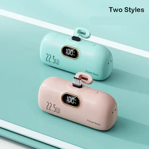up🔋 Neue Produkte – Begrenztes Angebot ✨ 5000 mAh Mini Tragbares Handy-Powerbank